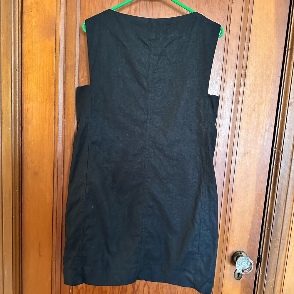 Hemp cotton shift dress - Picture 3 of 5